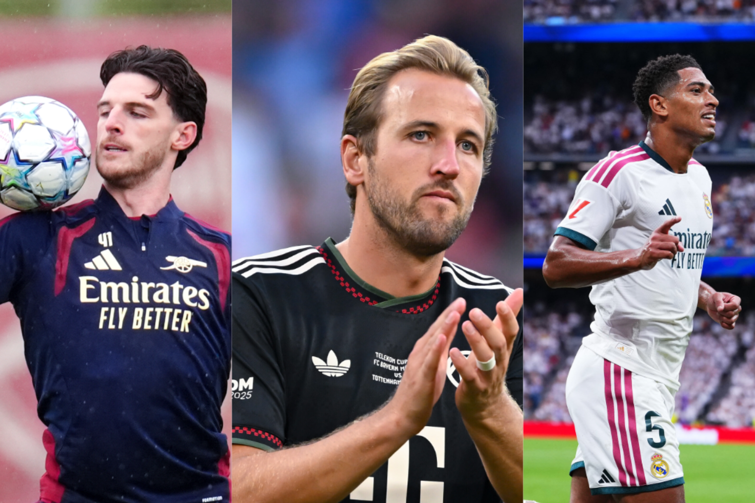 England’s Harry Kane, Jude Bellingham and Declan Rice make Ballon d’Or shortlist 